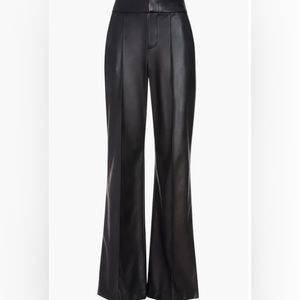 Dylan High Waist Faux Leather Wide
Leg Pants-Alice and Olive-NWT